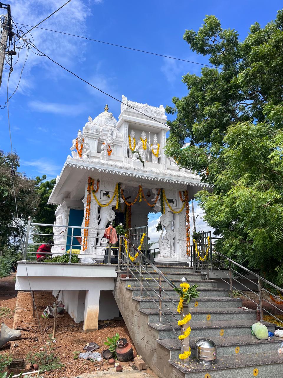 Temple Side View